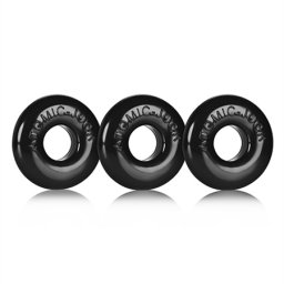 Oxballs Ringer Cockring Black 3 pack