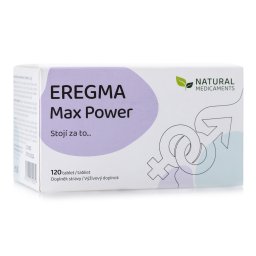 Natural Medicaments EREGMA Max Power 120 tbl - SALE exp. 31/03/2026