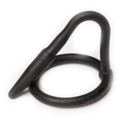 Sport Fucker Silicone Cock Plug Black