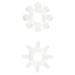 ToyJoy Power Stretchy Rings Transparent 2 pcs