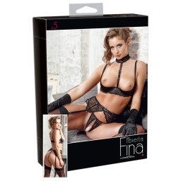 Cottelli Albierta Fina Shelf Bra Set 2220830 Black M