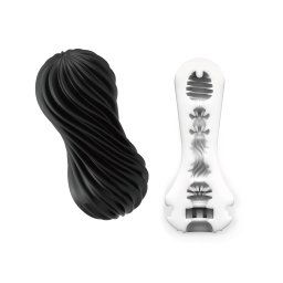 Tenga Flex Masturbation Sleeve Rocky Black