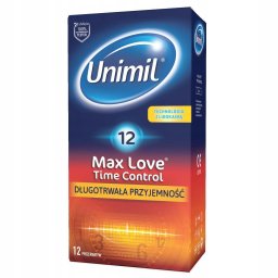 Unimil Max Love Time Control 12 pack