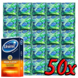 Unimil Max Love Time Control 50 pack