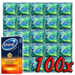 Unimil Max Love Time Control 100 pack