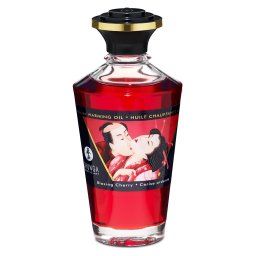 Shunga Aphrodisiac Warming Oil Blazing Cherry 100ml