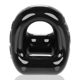 Oxballs 360 2-Way Cockring and Ballsling Black