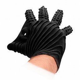 Shots FistIt Masturbation Glove Black