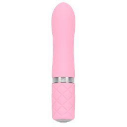 Pillow Talk Flirty Luxurious Mini Massager with Swarovski Crystal Pink