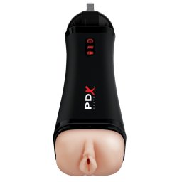 Pipedream Extreme Elite Talk Back Super Stroker Flesh