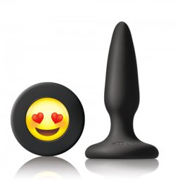 NS Novelties Mojis Plug #ILY Black