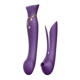 Zalo Queen Pulsewave Vibrator Twilight Purple
