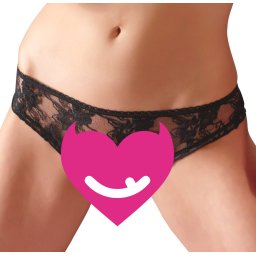 Cottelli Crotchless Panties 2310155 M