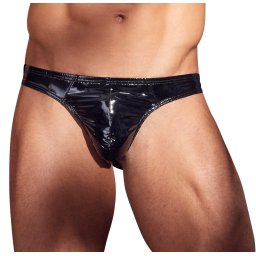 Black Level Men's Vinyl G-string 2890402 XL
