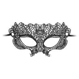 Ouch! Princess Black Lace Mask Black