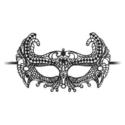 Ouch! Empress Black Lace Mask Black