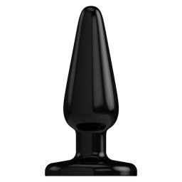 Plug & Play Butt Plug Basic 3 Inch Black