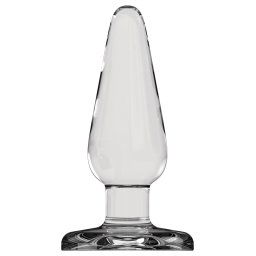 Plug & Play Butt Plug Basic 5 Inch Glass