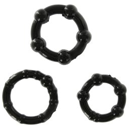 Scala Stay Hard Three Rings Black