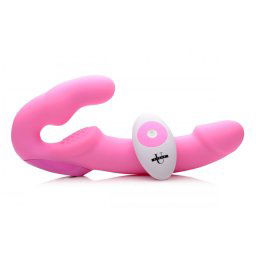 Strap U Urge Strapless Strap-On Vibrator Pink