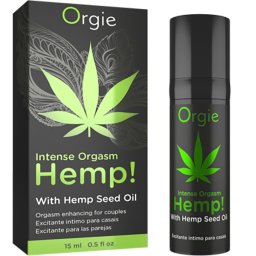 Orgie Hemp! Intense Orgasm Gel 15ml