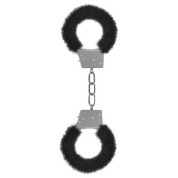 Ouch! Beginner's Handcuffs Furry Black
