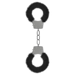 Ouch! Pleasure Handcuffs Furry Black