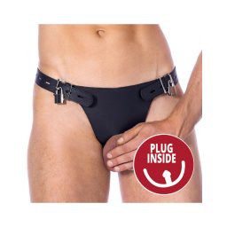 Rimba Chastity Briefs with Anal Dildo