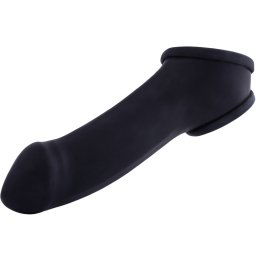 Toylie Latex Penis Sleeve Erik 13cm Black