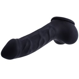 Toylie Latex Penis Sleeve Carlos 15cm Black