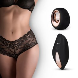 Pantyrebel Boyshort Vibrator Black