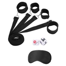 Ouch! Under Bed Binding Restraint Kit Black