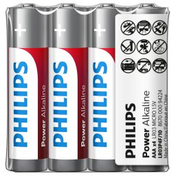 Philips Power Alkaline AAA 4 pack