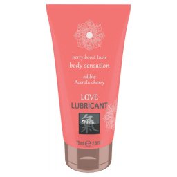 Shiatsu Love Lubricant Edible Acerola Cherry 75ml