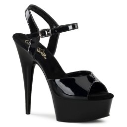 Pleaser Delight-609 Black 43