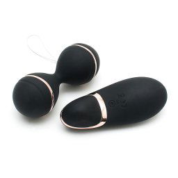 Rimba Ibiza Vibrator Set Black-Gold