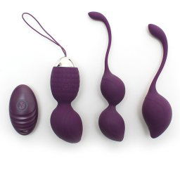 Rimba Rimini Kegel Ball Training Set Purple
