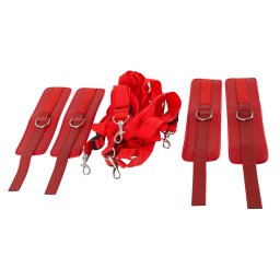 Bad Kitty Bed Restraint Set Red