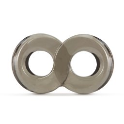 Blush Stay Hard Cock Ring and Ball Strap Black