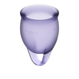 Satisfyer Feel Confident Menstrual Cup Lilla
