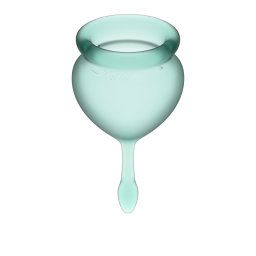 Satisfyer Feel Good Menstrual Cup Dark Green