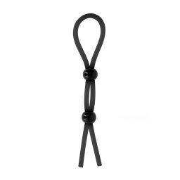 Shots Toys Double Ring Booster Black