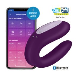 Satisfyer Double Joy Violet