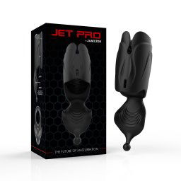 Jamyjob Rechargeable Head Stroker Masturbator Black