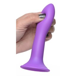 Squeeze-It Squeezable Slender Dildo Purple