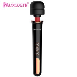 Paloqueth Powerful Massage Wand Rechargable Black-Gold