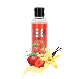 Stimul8 4in1 Dessert Kissable Warming Massage Lubricant Vanilla Strawberry Whipped Cream 125ml