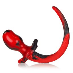 Oxballs PUG Puppytail Black Red S
