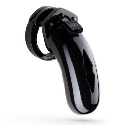 Lockdown Chastity Cage Black Large