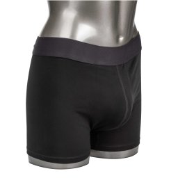 California Exotics Packer Gear Boxer Brief with Packing Pouch Black